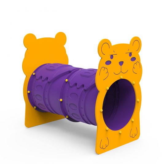 SV-153 HDPE Ayı Figürlü Tüp Geçiş, , Aktiviteler, Form Park Çocuk Oyun Parkları