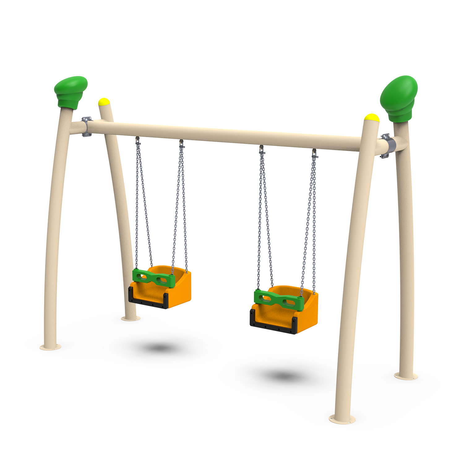 Selman Park,Çocuk Oyun Parkları , Konya Oyun Park Firmaları, SV-119 Kauçuk Tamponlu Salıncak